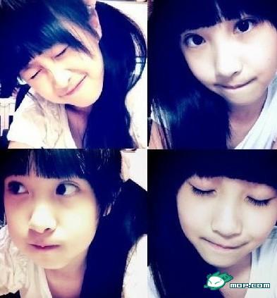 <em>台湾</em>最萌<em>双胞胎姐妹花Sandy和Mandy</em>新照:我们