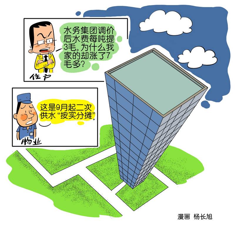 故事会:家景花园业主质疑物业水费收费标准,为