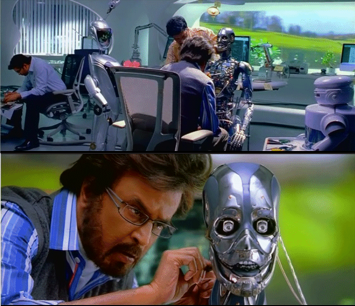 一个叫七弟的机器人是在哪个电影中