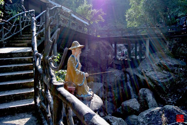 莒溪石洞栈道 - 日志 - 刘妙居 温都博客 - 温州博客网