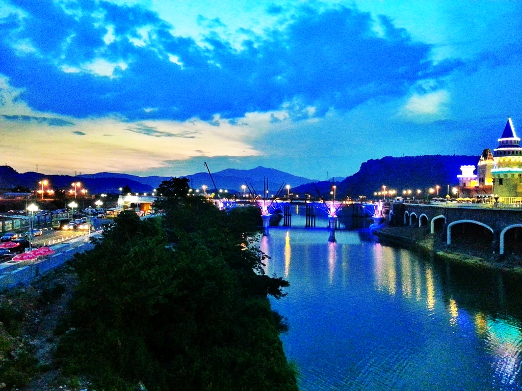 丽水冒险岛夜景